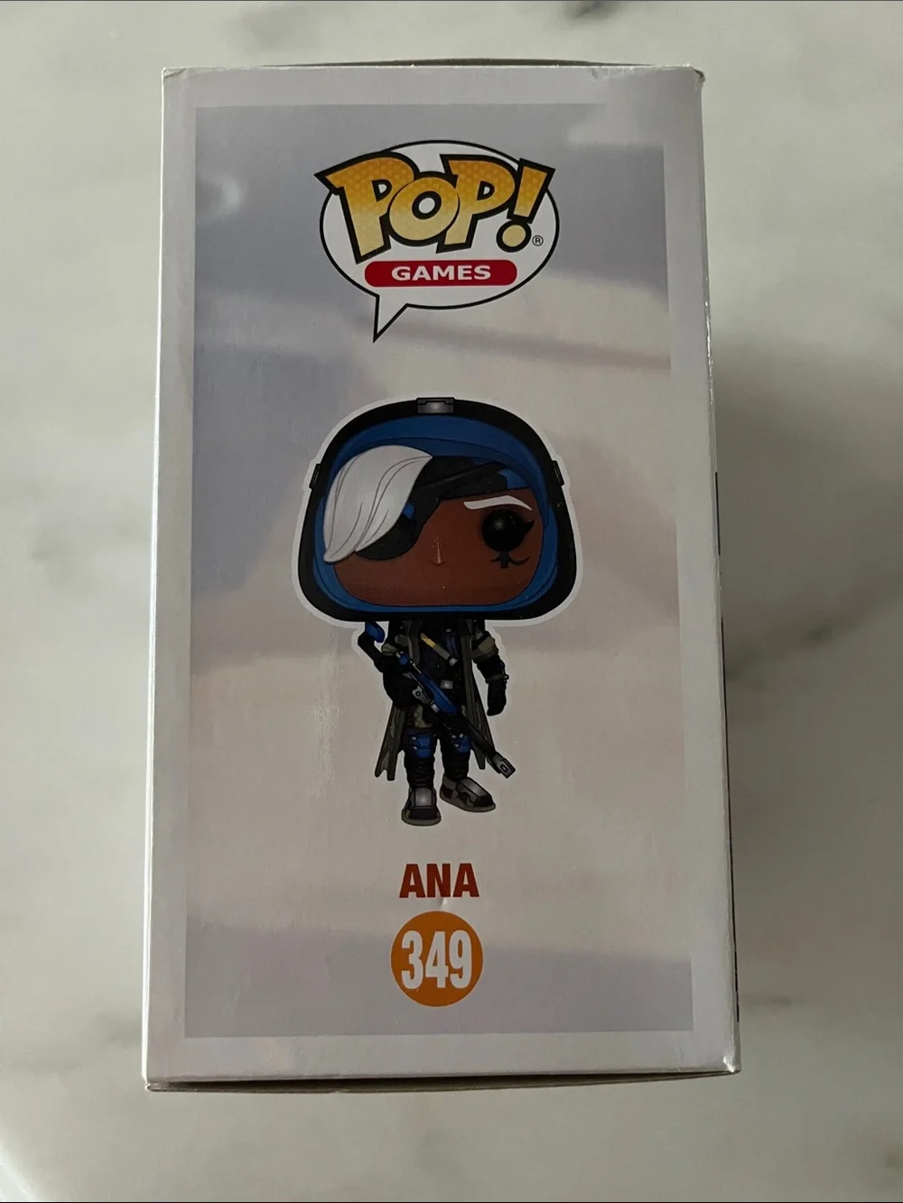 Funko Pop! Games Overwatch ANA Vinyl Figure #349- Blue, White NWT